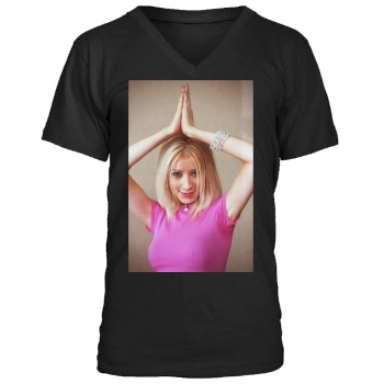 Christina Aguilera Men's V-Neck T-Shirt