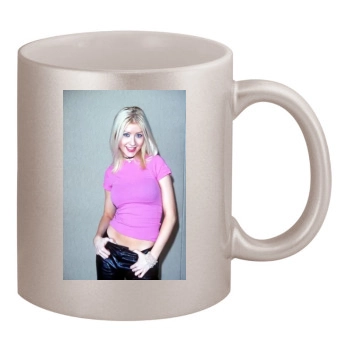 Christina Aguilera 11oz Metallic Silver Mug