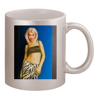 Christina Aguilera 11oz Metallic Silver Mug