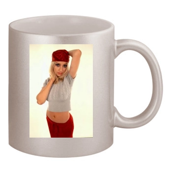 Christina Aguilera 11oz Metallic Silver Mug