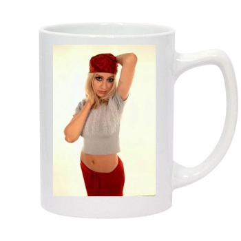 Christina Aguilera 14oz White Statesman Mug