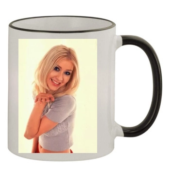 Christina Aguilera 11oz Colored Rim & Handle Mug