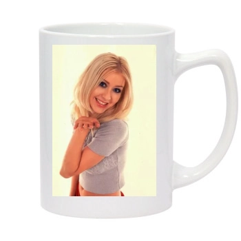 Christina Aguilera 14oz White Statesman Mug