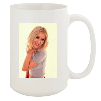 Christina Aguilera 15oz White Mug