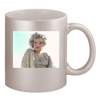 Christina Aguilera 11oz Metallic Silver Mug