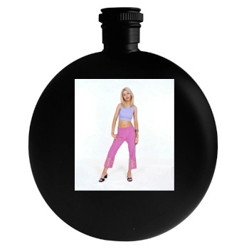 Christina Aguilera Round Flask