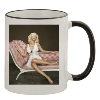 Christina Aguilera 11oz Colored Rim & Handle Mug