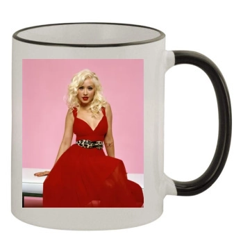 Christina Aguilera 11oz Colored Rim & Handle Mug