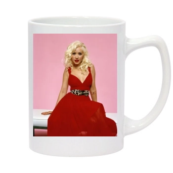 Christina Aguilera 14oz White Statesman Mug