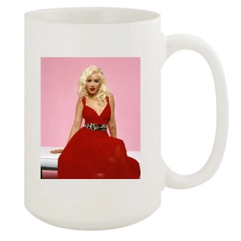 Christina Aguilera 15oz White Mug