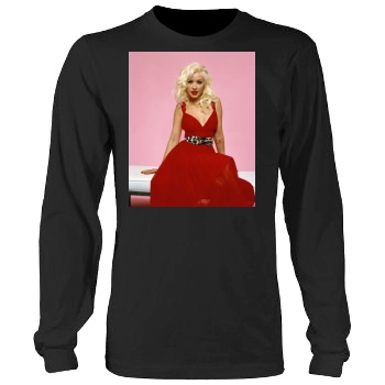 Christina Aguilera Men's Heavy Long Sleeve TShirt