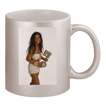 Christina Aguilera 11oz Metallic Silver Mug