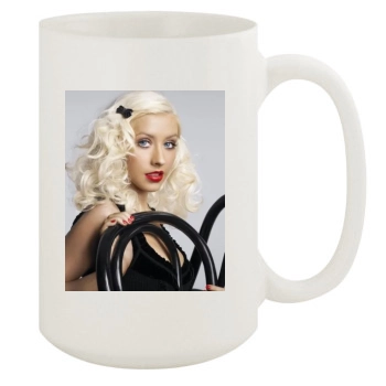 Christina Aguilera 15oz White Mug