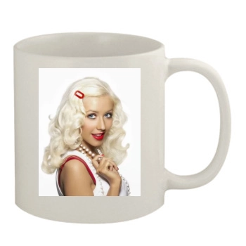 Christina Aguilera 11oz White Mug