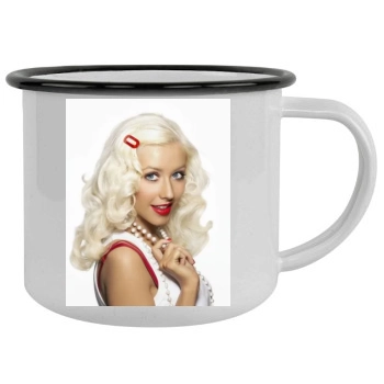 Christina Aguilera Camping Mug