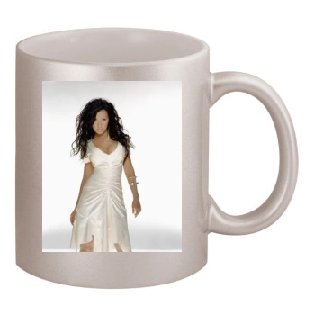 Christina Aguilera 11oz Metallic Silver Mug