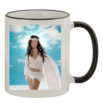 Christina Aguilera 11oz Colored Rim & Handle Mug