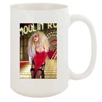 Christina Aguilera 15oz White Mug