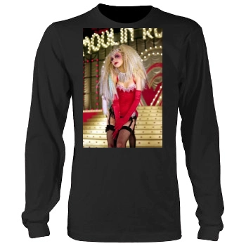 Christina Aguilera Men's Heavy Long Sleeve TShirt