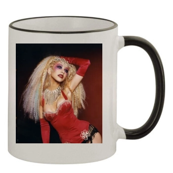 Christina Aguilera 11oz Colored Rim & Handle Mug