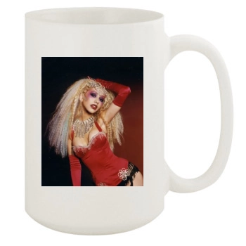 Christina Aguilera 15oz White Mug