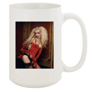 Christina Aguilera 15oz White Mug