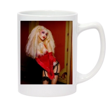 Christina Aguilera 14oz White Statesman Mug