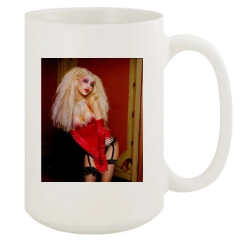 Christina Aguilera 15oz White Mug