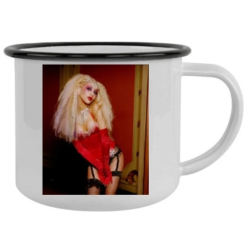 Christina Aguilera Camping Mug