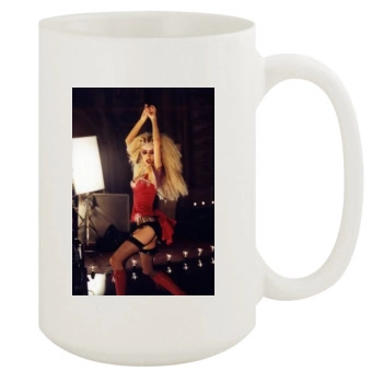 Christina Aguilera 15oz White Mug