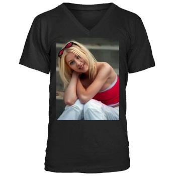 Christina Aguilera Men's V-Neck T-Shirt