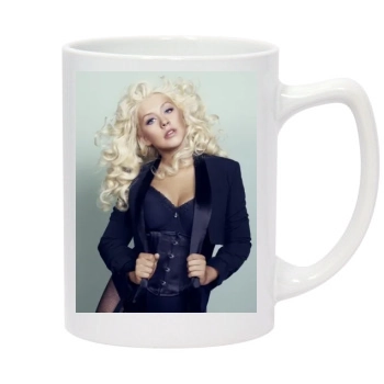 Christina Aguilera 14oz White Statesman Mug