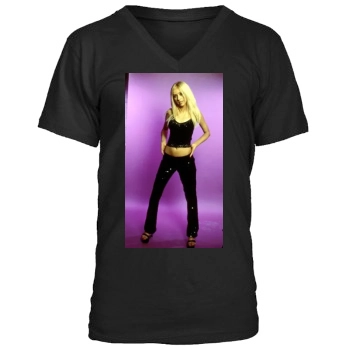 Christina Aguilera Men's V-Neck T-Shirt