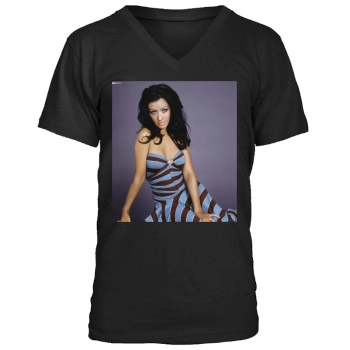 Christina Aguilera Men's V-Neck T-Shirt