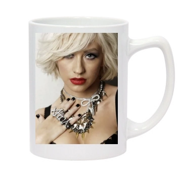 Christina Aguilera 14oz White Statesman Mug