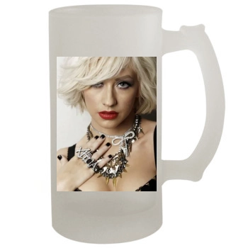 Christina Aguilera 16oz Frosted Beer Stein