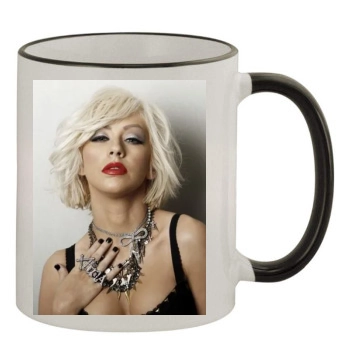 Christina Aguilera 11oz Colored Rim & Handle Mug