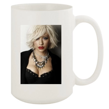 Christina Aguilera 15oz White Mug