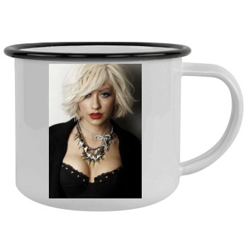 Christina Aguilera Camping Mug