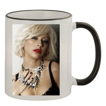 Christina Aguilera 11oz Colored Rim & Handle Mug