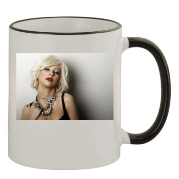 Christina Aguilera 11oz Colored Rim & Handle Mug