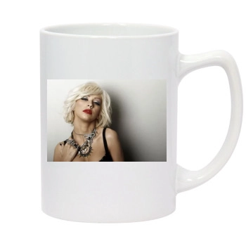 Christina Aguilera 14oz White Statesman Mug