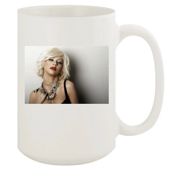 Christina Aguilera 15oz White Mug