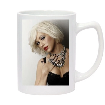 Christina Aguilera 14oz White Statesman Mug