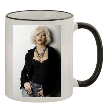 Christina Aguilera 11oz Colored Rim & Handle Mug