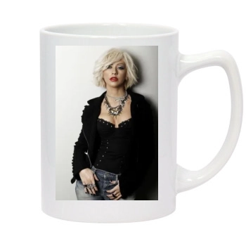 Christina Aguilera 14oz White Statesman Mug