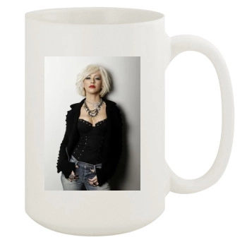 Christina Aguilera 15oz White Mug