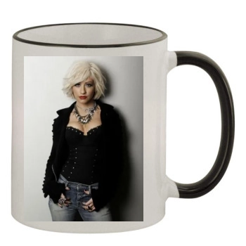 Christina Aguilera 11oz Colored Rim & Handle Mug