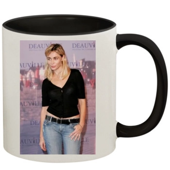 Emmanuelle Beart 11oz Colored Inner & Handle Mug