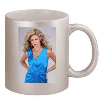 Erin Andrews 11oz Metallic Silver Mug